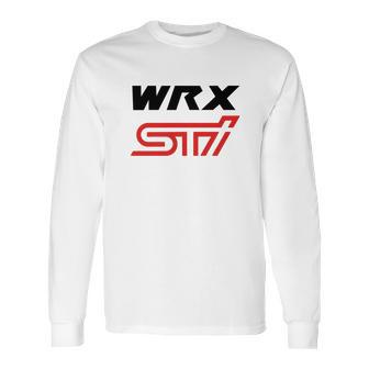 Subaru Wrx Sti Logo Long Sleeve T-Shirt | Favorety DE