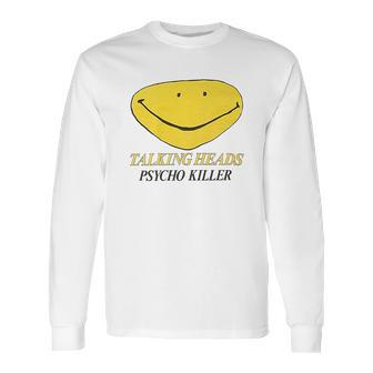 Talking Heads Psycho Killer Long Sleeve T-Shirt | Favorety