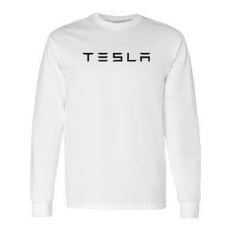 Tesla Cool Design Long Sleeve T-Shirt | Favorety AU