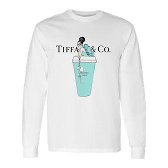 Tiffany And Co Latte Long Sleeve T-Shirt | Favorety CA