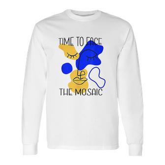 Time To Face The Mosaic Long Sleeve T-Shirt | Favorety UK