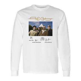 Tool Rock Band Signatures Shirt Long Sleeve T-Shirt | Favorety