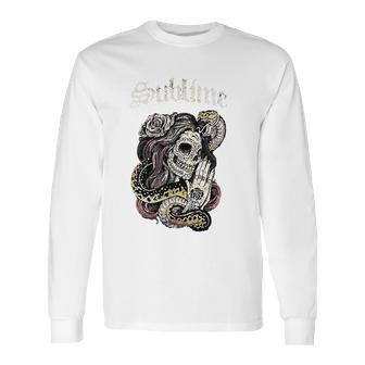 Toowest Dia De Los Meurto Design Sublime Long Sleeve T-Shirt | Favorety CA