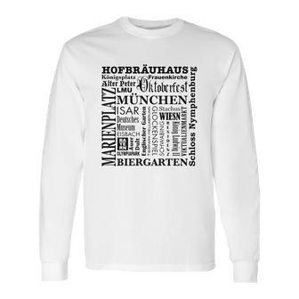 Top Selling - Bayern Bavaria Muenchen Munich Germany City Design - Mens T-Shirt Long Sleeve T-Shirt | Favorety