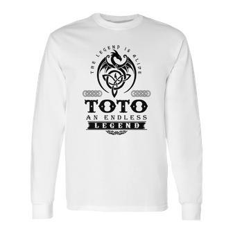 Toto An Endless Legend Long Sleeve T-Shirt | Favorety DE