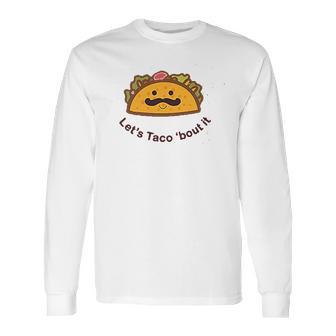 Trunk Candy Lets Taco Bout It Kids Tri Blend Long Sleeve T-Shirt | Favorety