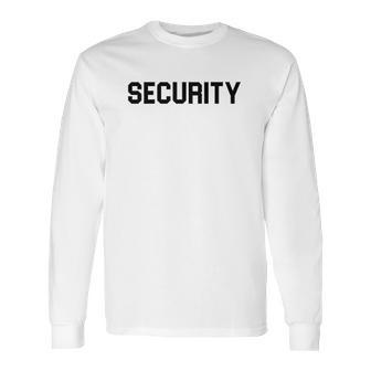 Ugp Campus Apparel Security Long Sleeve T-Shirt | Favorety DE