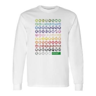 Ultimate Colors Of Smash Bros Long Sleeve T-Shirt | Favorety AU