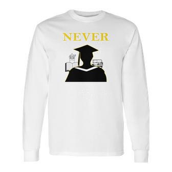 Never Underestimate An Old Man Who Graduated From Carnegie Mellon University 2020 Long Sleeve T-Shirt | Favorety UK