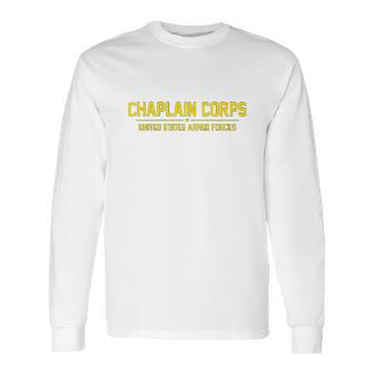 United States Army Chaplain Corps Long Sleeve T-Shirt | Favorety DE