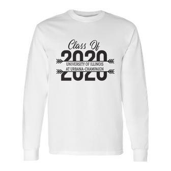 University School Graduation University Of Illinois At Urbana-Champaign Graduate Class Of 2020 Long Sleeve T-Shirt | Favorety AU