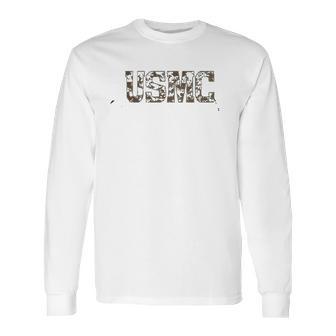 Us Marine Corps Usmc Long Sleeve T-Shirt | Favorety AU