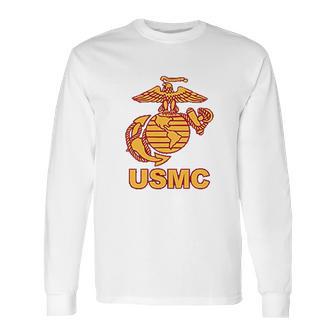 Us Marines Usmc Eagle Graphic Long Sleeve T-Shirt | Favorety UK