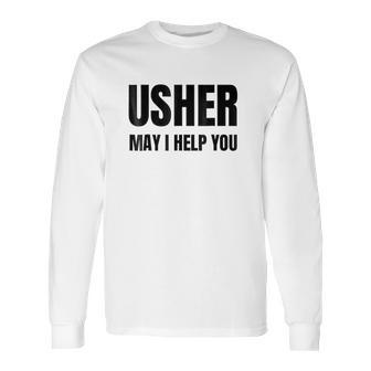 Usher Uniform Long Sleeve T-Shirt | Favorety