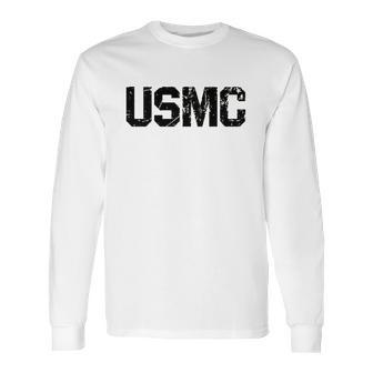 Usmc United States Marine Long Sleeve T-Shirt | Favorety UK