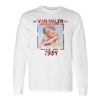 Van Halen Smooking Baby Long Sleeve T-Shirt | Favorety DE