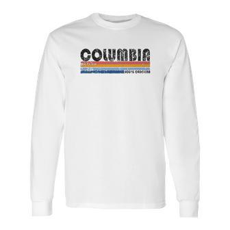 Vintage 1980S Style Columbia Long Sleeve T-Shirt | Favorety AU