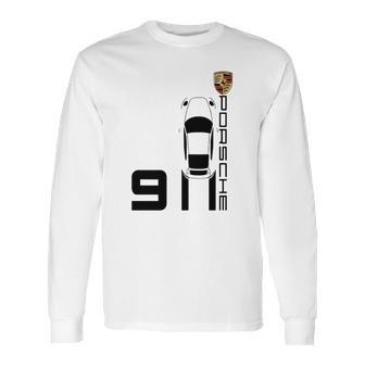 Vintage 911 Porsche Sports Car Long Sleeve T-Shirt | Favorety DE