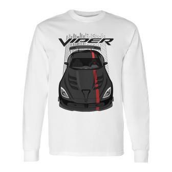 Viper Acr 5Th Generation Black And Red Long Sleeve T-Shirt | Favorety