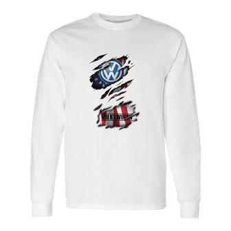 Volkswagen Fan Us Volkswagen Fan Us Volkswagen Fan Us Long Sleeve T-Shirt | Favorety