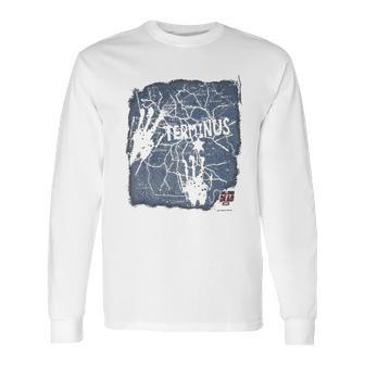 The Walking Dead Terminus Map Long Sleeve T-Shirt | Favorety UK