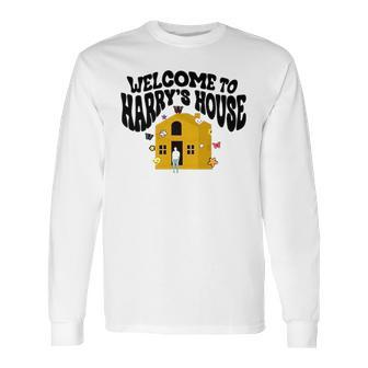 Welcome To Harrys House You Are Home Harry’S House New Album 2022 Graphic Unisex Sweat S - 5Xl Long Sleeve T-Shirt | Favorety