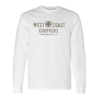 West Coast Choppers Eagle Vintage Long Sleeve T-Shirt | Favorety AU