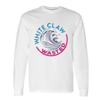 White Claw Wasted T-Shirt Long Sleeve T-Shirt | Favorety DE