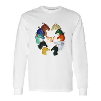 Wings Of Fire All Together Dragon Long Sleeve T-Shirt | Favorety