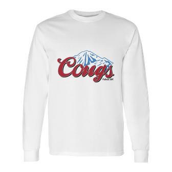 Wsu Cougs Light - Blue Long Sleeve T-Shirt | Favorety CA