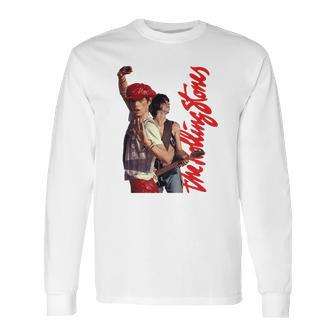 Young Mick Jagger And Keith Richards Long Sleeve T-Shirt | Favorety UK