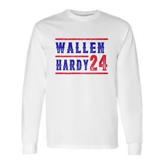 Wallen Hardy 24 Tee Cowboy Wallen Graphic Tee Trending Long Sleeve T-Shirt | Favorety AU