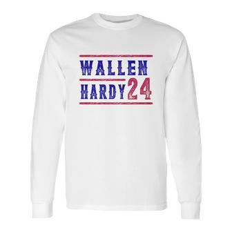 Wallen Hardy 24 Tee Cowboy Wallen Graphic Tee Trending V2 Long Sleeve T-Shirt | Favorety DE