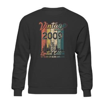 13 Years Old Birthday Gifts Vintage 2009 Limited Edition Sweatshirt | Favorety CA