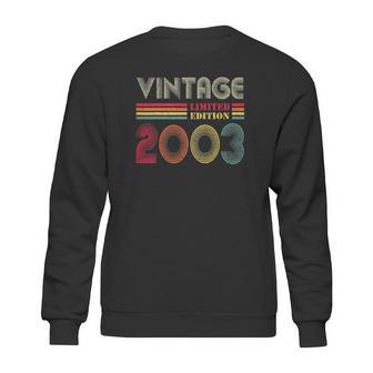 19 Years Old Gifts Vintage 2003 Limited Edition 19Th Birthday Sweatshirt | Favorety AU