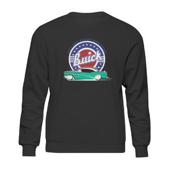 1954 Buick Turquoise White Sweatshirt | Favorety UK