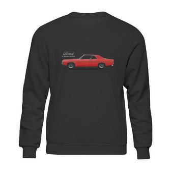 1968 Ford Fairlane Formal Roof Red Iii Sweatshirt | Favorety AU