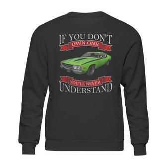 1973 Plymouth Road Runner Back Side Sweatshirt | Favorety CA