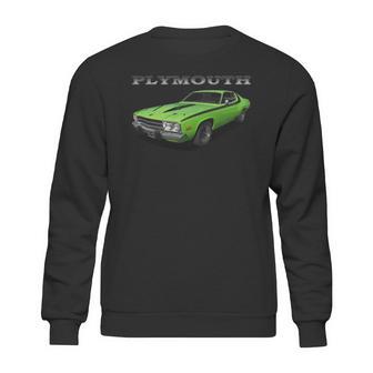 1973 Plymouth Road Runner Green Sweatshirt | Favorety CA