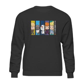 2 Chibi Characters Japanese Sweatshirt | Favorety