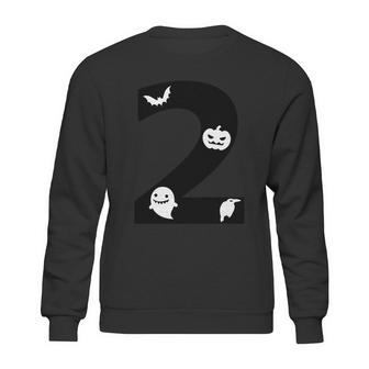 2 Name Charater Dracula Pumpkin Ghost Boo Raven Sweatshirt | Favorety AU