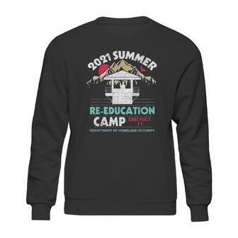 2021 Summer Re Education Camp Department Homeland Security Sweatshirt | Favorety UK