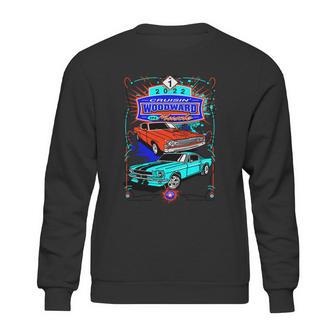 2022 Cruisin Woodward M1 In Muscle Car Cruise Sweatshirt | Favorety DE