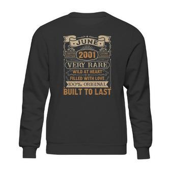 20Th Birthday Gift 20 Years Old Retro Vintage June 2001 Ver2 Sweatshirt | Favorety CA