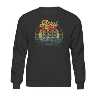 23Rd Birthday Gifts 23 Years Old Retro Born In April 1998 Ver2 Sweatshirt | Favorety CA