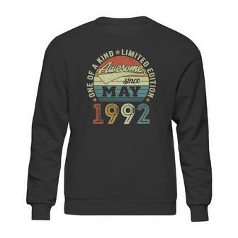 30 Years Old Birthday Awesome Since May 1992 30Th Birthday Sweatshirt | Favorety DE