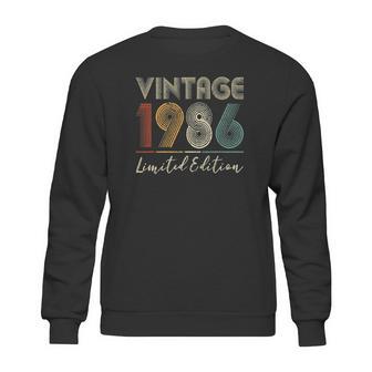 36 Years Old Gifts Vintage 1986 Limited Edition 36Th Birthday Sweatshirt | Favorety