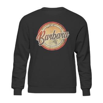 Graphic 365 Name Barbara Vintage Funny Personalized Sweatshirt | Favorety DE