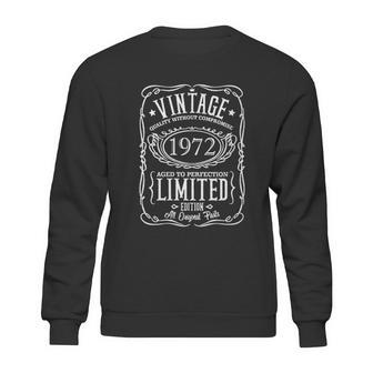 49Th Birthday Gift Vintage 1972 49 Years Old Sweatshirt | Favorety UK