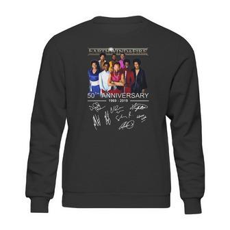 50Th Anniversary Earth Wind & Fire 1969 2019 Signatures Shirt Sweatshirt | Favorety UK